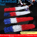 Bold Nylon PP Basketball Net Polyester 2 Color Three Color Basketball Basket Net Outdoor Adult Basketball Rack Basketball Net