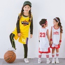 Children's Basketball Suit Boys' Summer Primary School Competition Training Suit Girls' Vest Kindergarten Performance Suit