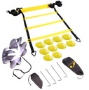 Agile Ladder Set Football Training Set Agile Ladder Jump Ladder Speed Ladder Logo Plate Resistance Umbrella Set