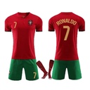 Portugal Jersey No.7 Ronaldo Home and Away Children's Wear Football Suit Children + Socks