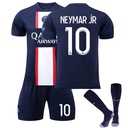 22-23 Paris Home Jersey No.7 Mbappe No.10 Neymar Adult Children's Wear Football Clothes Children's Training Clothes