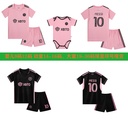 2324 Miami Jersey No. 10 Messi Major League Football Suit for Children