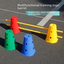 Sensory Training logo bucket obstacle kindergarten physical training agility circle children hurdle ice cream bucket equipment