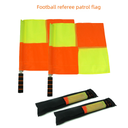 Starting flag track and field referee border flag football border flag Red Yellow Green White Traffic Command hand flag railway signal flag