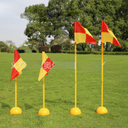 splicing football sign pole football corner flag obstacle marker around Pole water injection base obstacle pole