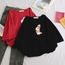 T-shirt Women's Summer Clothes Hot Women's Clothing ins Short-sleeved Korean Printed Top Trendy