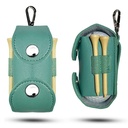 PU leather golf bag outdoor golf small waist bag golf storage bag golf accessories ball bag