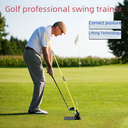 Golf auxiliary training tool posture training board golf shot posture auxiliary correction tool equipment