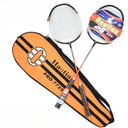 Haotian badminton racket split 2 PCs children adult durable one-piece badminton racket with bag suit badminton racket