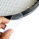 现货透明网球拍头贴护框拍带防止拍框磕碰划伤湿性TPU单条37cm