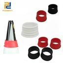 Unprinted Badminton Racket Handle Glue Sweat Absorbing Belt Grip Band Feather Bat Sealing Ring Rubber Ring Silicone Band Ring