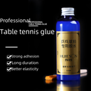Huisheng Blue Bottle 100ml Table Tennis Organic Glue Tackifying Quick Drying Long-term Table Tennis Glue with Brush