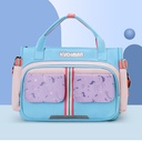 Supplementary lesson bag for primary school students large-capacity tutorial bag for boys and girls high-value portable crossbody bag trendy