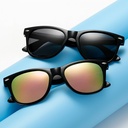 Men's and Women's Retro Polarized Sunglasses Rice Nail Glasses Colorful Driving Sunglasses 2140 Polarizer