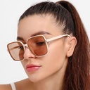 Street round face glasses high-value fashion sunglasses men's thick frame thin large frame sunglasses women's 10658