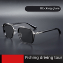 Same Style Sunglasses Men's Driving Handsome Sunglasses UV-blocking Fishing Glasses Aggressive Cologne