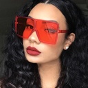 explosions square large frame sunglasses sunglasses trend fashion colorful sunglasses women