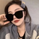Gm Sunglasses Women's High-end Sense Men's and Women's Box Cyber Celebrant Korean-style Sunglasses Shake Tone Express Polarized Sunglasses