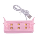 Factory quick-drying portable phototherapy lamp phototherapy machine handheld uv mouse l mini led Nail Lamp baking machine