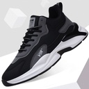 Men's sneaker spring and summer thick-soled clunky shoes fashion Korean casual running shoes men's plus size men's shoes