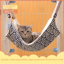 Factory Direct sale cat hammock fleece-lined warm adjustable swing cat nest cat mat hanging cat hammock