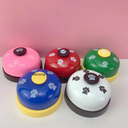 in stock called dining Bell pet training Bell paw print cat toy pet Bell board game alarm bell