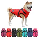 Dog Clothes Chest and Back Integrated Cotton Vest Pet Cotton Clothes Winter Clothes Thickened Two-legged Cotton Clothes