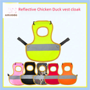 Pet Clothes Clothing Pet Duck Vest Reflective Cloak Autumn and Winter Waterproof Chicken Vest