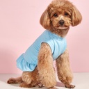 A generation of casual summer teddy pet clothes cat dog dog pattern clothing universal puppy skirt
