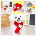 Pet scarf puppy accessories pet supplies wool one piece 22 puppy scarf