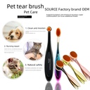 Tear Mark brush pet cleaning acne face brush massager cat and dog eye eye cleaning tool supplies in stock