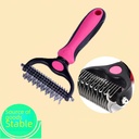 Pet Open Knot Comb Dog Open Knot Cutter Hair Removal Nail Rake Comb Stainless Steel Dog Comb Long Hair Cat Dog Special