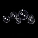 Acrylic Christmas transparent ball diameter 3-25 floating ball love hanging landscaping ball micro landscape plastic ball