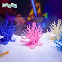 仿真小号珊瑚树PVC鱼缸装饰摆件 珊瑚草水族箱荧光珊瑚爆款微景观