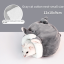 Hamster cotton nest Golden Bear rabbit warm cottage universal House nest Flower Branch mouse honey bag winter supplies hiding nest