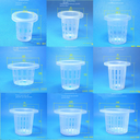 Supply planting basket plastic hydroponic vegetable planting basket soilless cultivation planting blue cup root fixing device