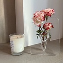 Ins Style Creative Art Photo Frame Vase Hydroponic Flower Arrange High-level Office Nordic Home Decoration
