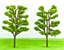 Resin Crafts Micro Landscape Building Model Material Simulation Small Tree Landscape Greening Plastic TS Tung Tree Pole