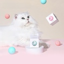 跨境新品宠物玩具球猫咪自嗨球 USB充电逗猫球引力滚滚球宠物用品