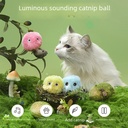 引力叫叫球发光猫玩具自嗨逗猫棒猫薄荷球猫咪逗猫器自嗨玩具代发