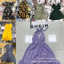 外贸品牌shein女装连衣裙出口东南亚菲律宾时尚杂款杂码靓妹裙子