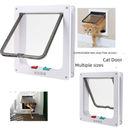 Source pet door cat door dog door ABS material plastic door opening installation wooden door iron door glass door