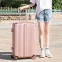 Luggage male and female students 24-inch aluminum frame trolley case universal wheel 20-inch travel luggage boarding password box