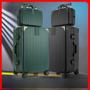 Trolley case universal wheel boarding suitcase female strong and durable retro suitcase student password box factory