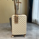 出口法国拉杆箱可扩展万向轮超静音女生ins行李箱20寸登机旅行箱