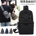 Men's Chest Bag Fashion Brand Cross Bag Shoulder Bag Casual Crossbody Bag ins Mobile Phone Small Backpack