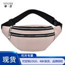 Oxford cloth casual sports waist bag women's multi-color mobile phone chest bag Korean style fashion chest bag for women