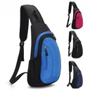 Outdoor Sports Leisure Travel Shoulder Bag Large Capacity Waterproof Fashion Men's Chest Bag Crossbody Bag