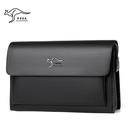 Saqi kangaroo men's business password lock clutch business PU leather clutch multi-card wallet