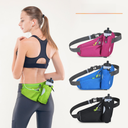 Sports Kettle Water Bottle Running Waist Bag Outdoor Men's and Women's Fashion Solid Color Mountaineering Fitness Waist Bag